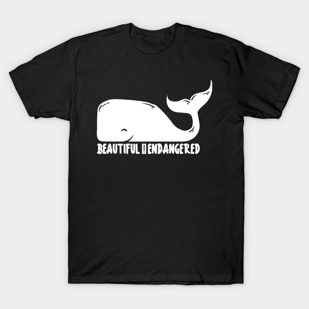 'Beautiful but Endangered' Animal Conservation Shirt T-Shirt by ourwackyhome